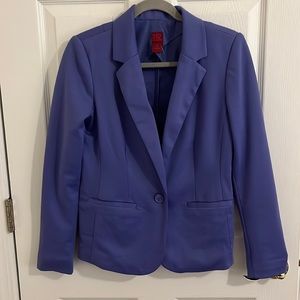 212 Collection Purple/Blue Blazer. Size 4.